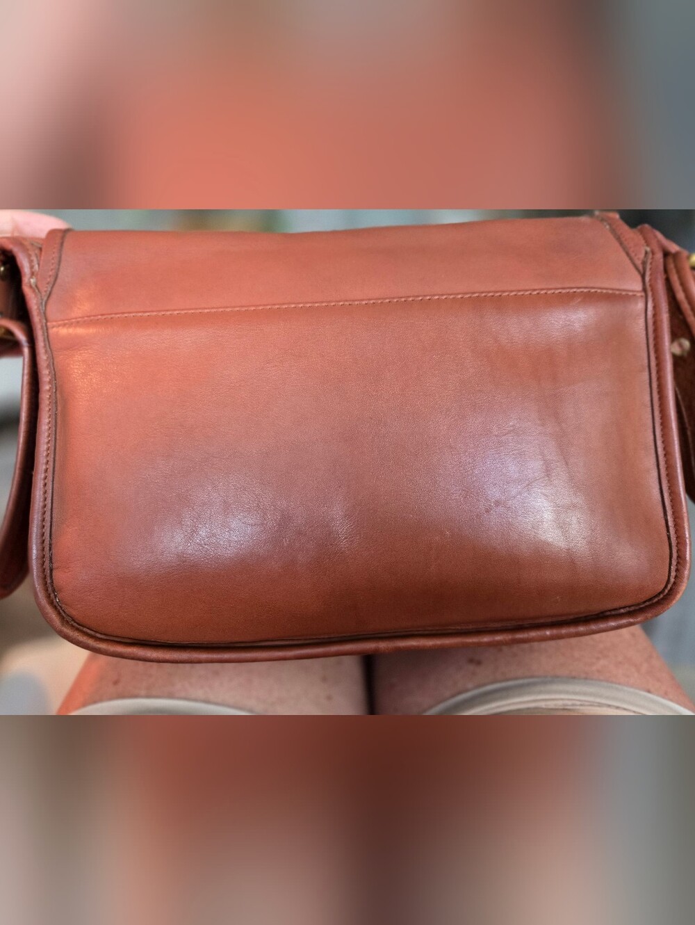 Vintage Coach Patricia Legacy Bag In British Tan (Style #9951) - Picture 8 of 12